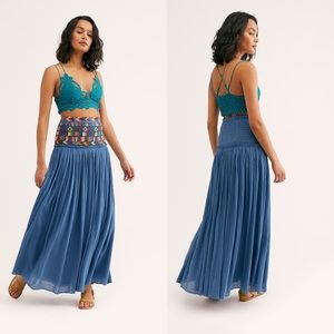 NWT Free People El Paso Maxi Skirt